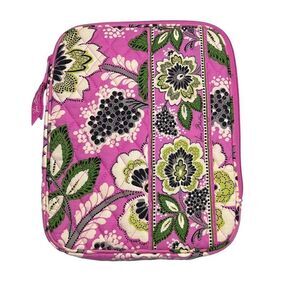 Vera Bradley Women's Quilted Tablet Sleeve Priscilla Pink